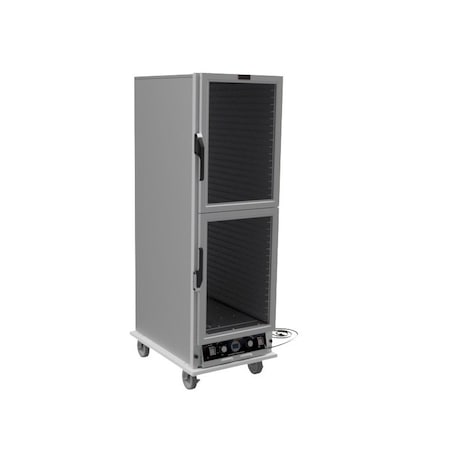 Lockwood Manufacturing Insulated Proof/Hold Cabinet, Clear Dutch Doors For 18" Wide Pans CA67-PFIN-34CDD-R